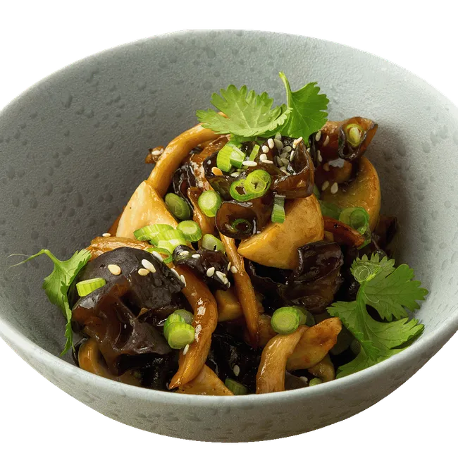 Ассорти грибов в устричном соусе