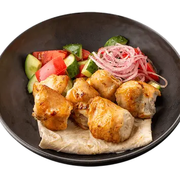 Шашлык из грудки цыплёнка