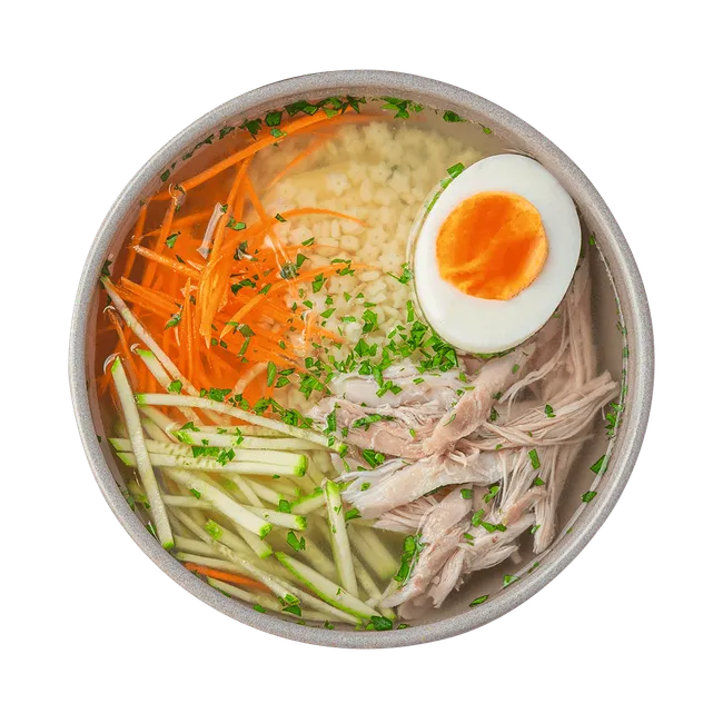 Домашний суп с цыплёнком 0,6 л