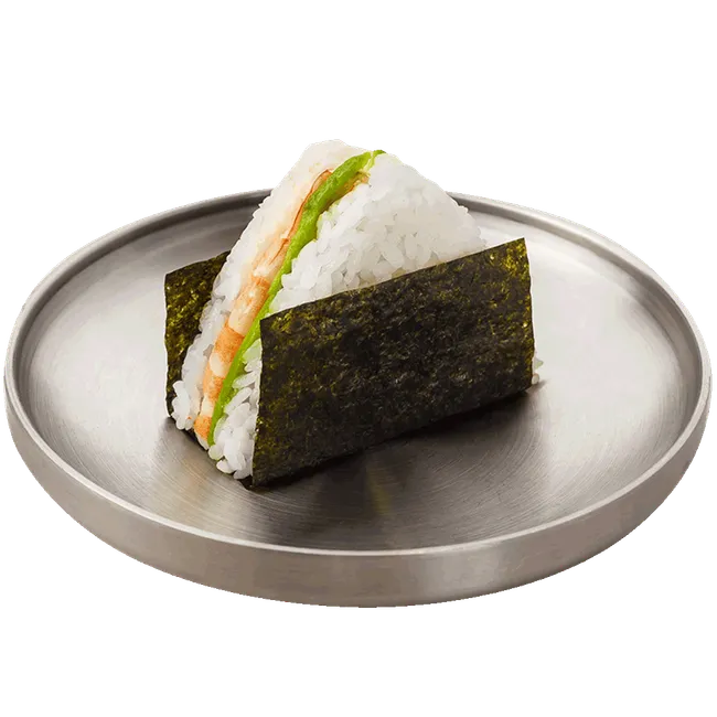 Онигири с креветками