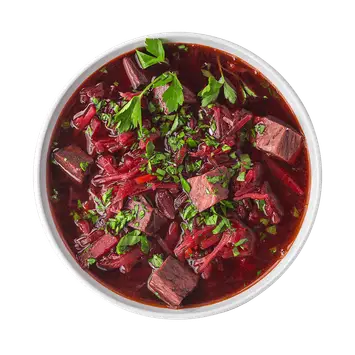 Борщ с говядиной 0,6 л