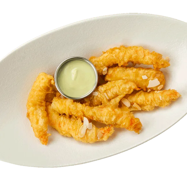 Креветки васаби айоли