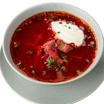 Борщ с говядиной