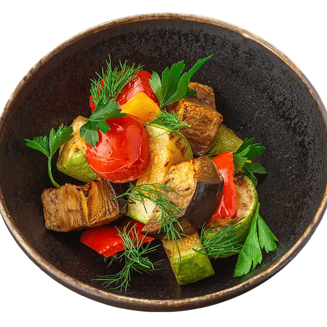 Овощи на мангале