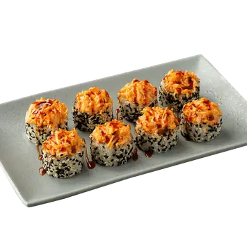 Ролл Саппоро с крабом и авокадо