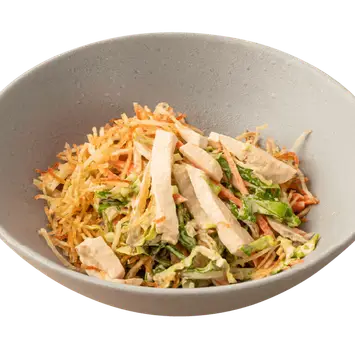 Салат с цыплёнком и картофелем пай