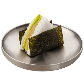 Онигири с цыплёнком в соусе терияки