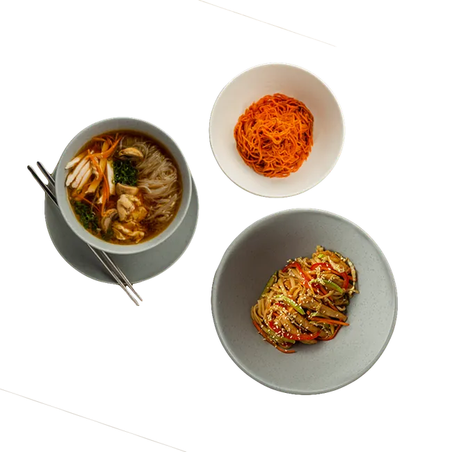 Ланч Харбин (удон с цыплёнком)