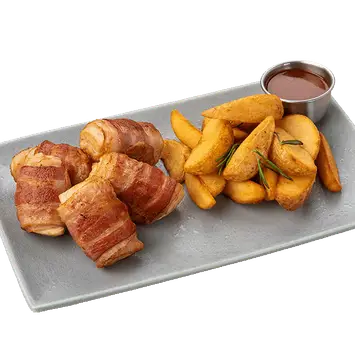 Курица в беконе