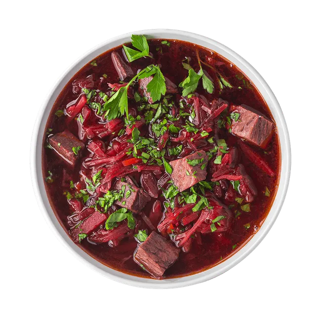 Борщ с говядиной 0,6 л